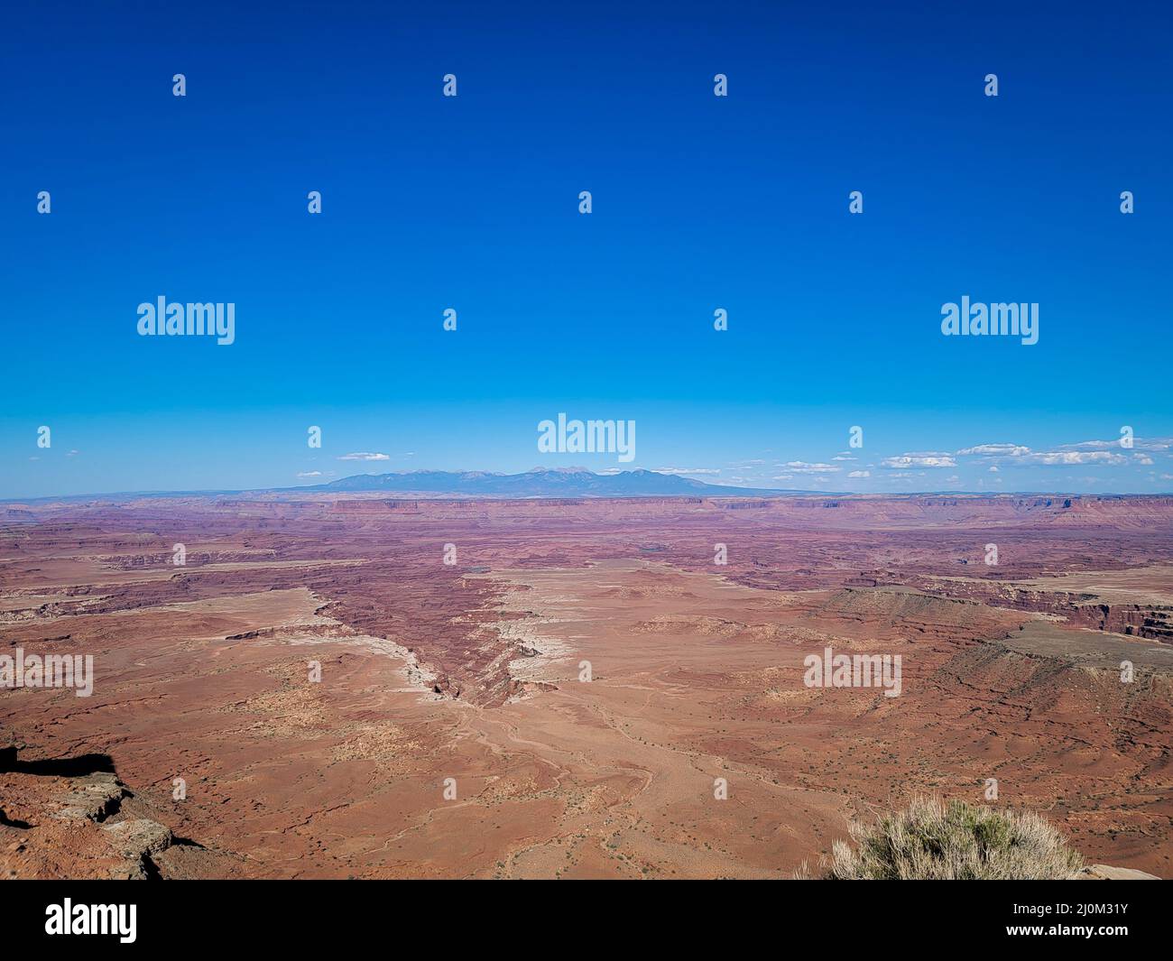 Canyonlands National Park Horizon View Foto Stock
