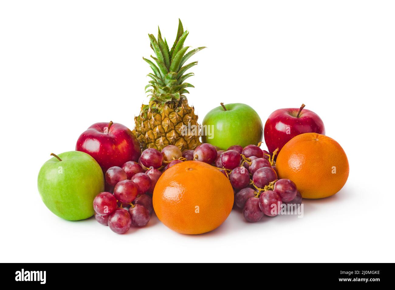 Insieme della frutta Foto Stock
