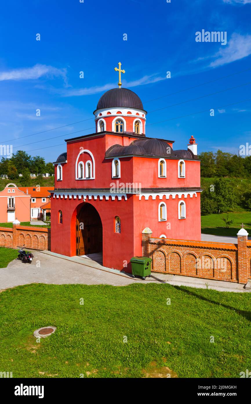 Il Monastero Krusedol in Fruska Gora - Serbia Foto Stock