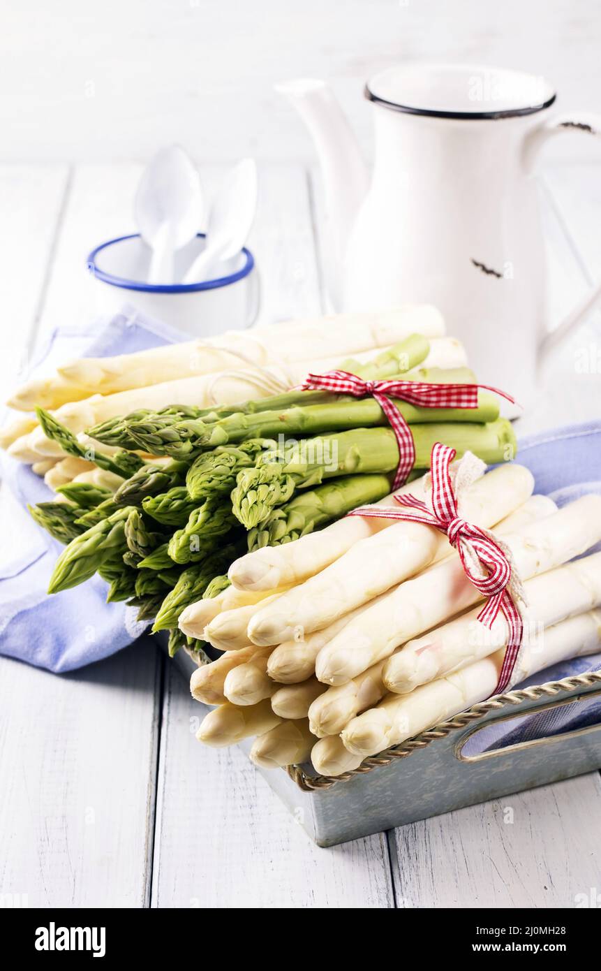 Asparagi Foto Stock
