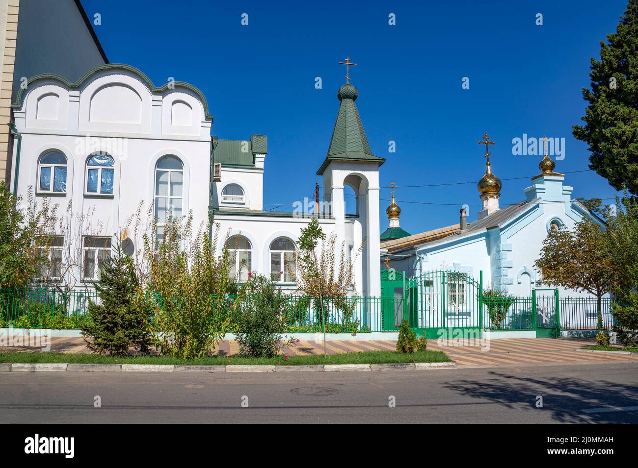 Chiesa dell'intercessione del Santo Teotokos (Pokrovskaya), Derbent, Repubblica di Dagestan, Russia Foto Stock