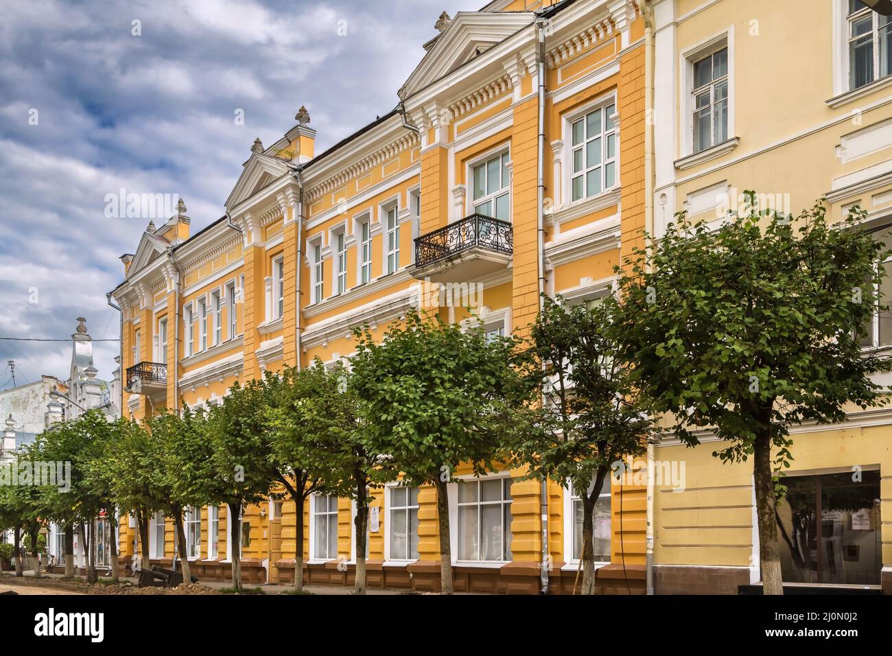 Via a Smolensk, Russia Foto Stock