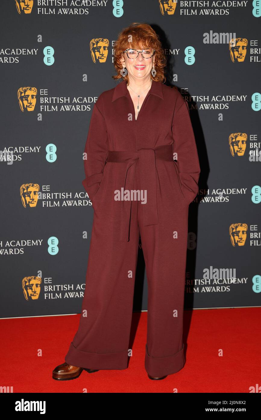 Londra, UK, 12th Mar 2022, Sian Miller partecipa al ricevimento dei Nominees del British Academy Film Awards. Foto Stock