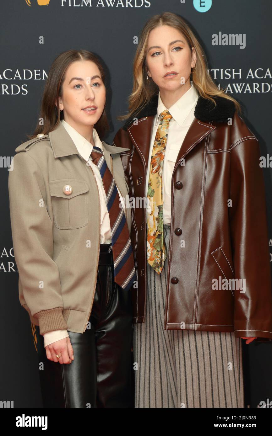 Londra, UK, 12th Mar 2022, Alana Haim partecipa al ricevimento dei Nominees del British Academy Film Awards. Foto Stock