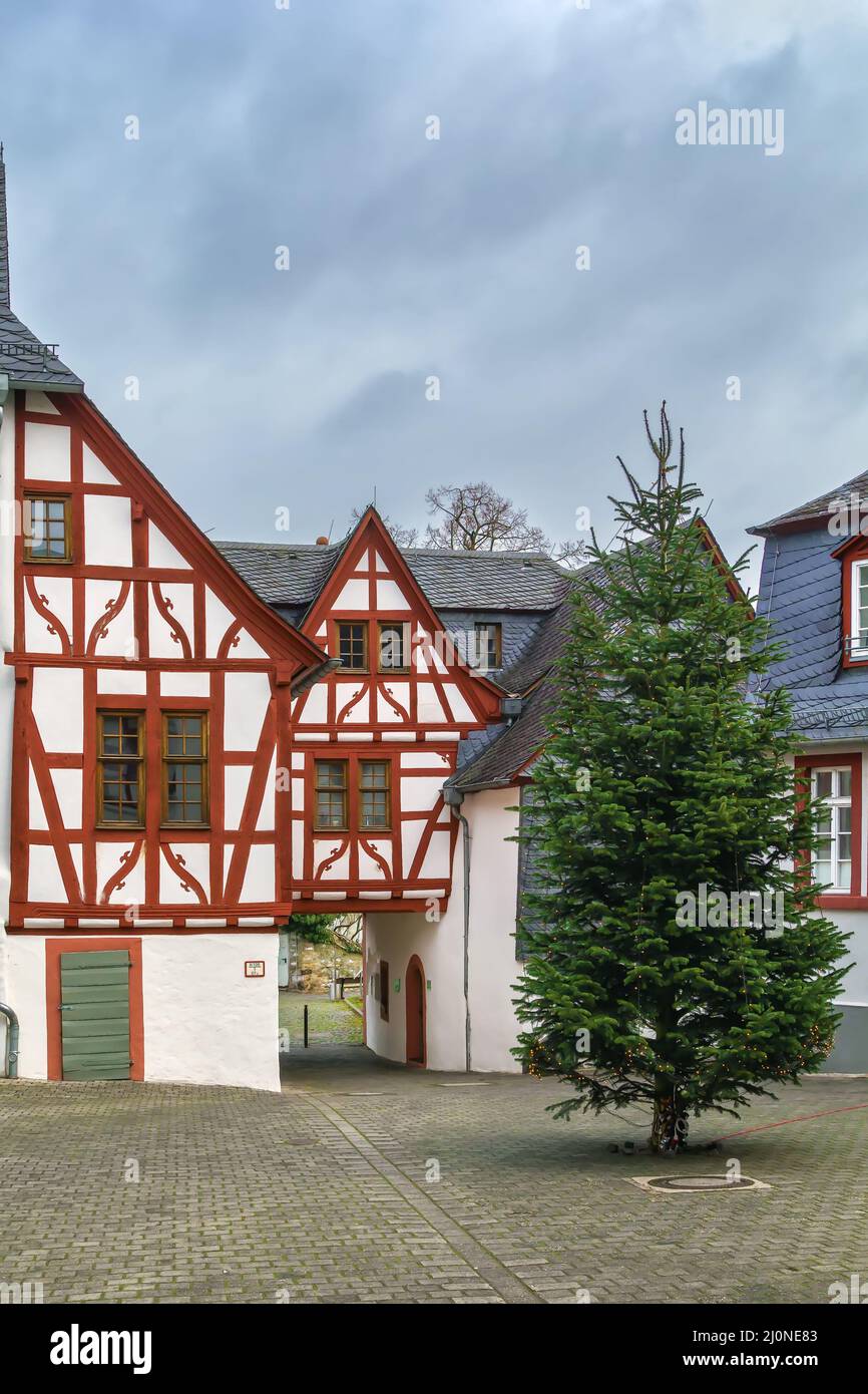 Castello di Diez, Germania Foto Stock