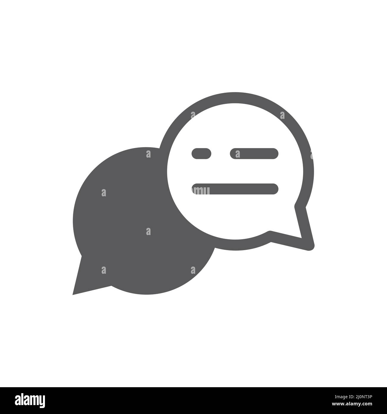 Icona vettoriale nero fumetto vocale impostata. Icone piene di fumetto chat. Illustrazione Vettoriale