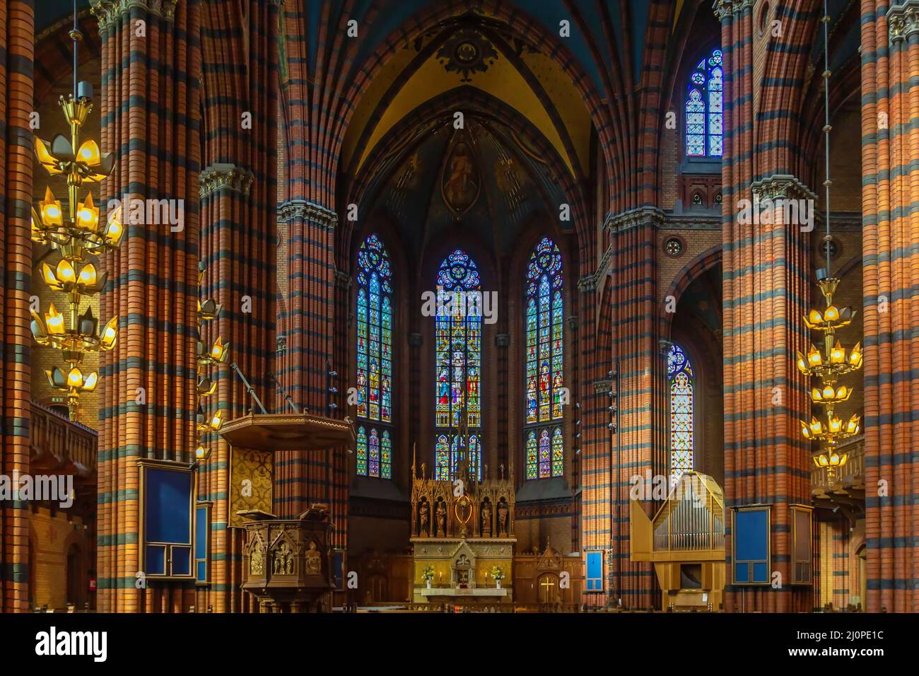 Chiesa di San Giovanni, Stoccolma, Svezia Foto Stock