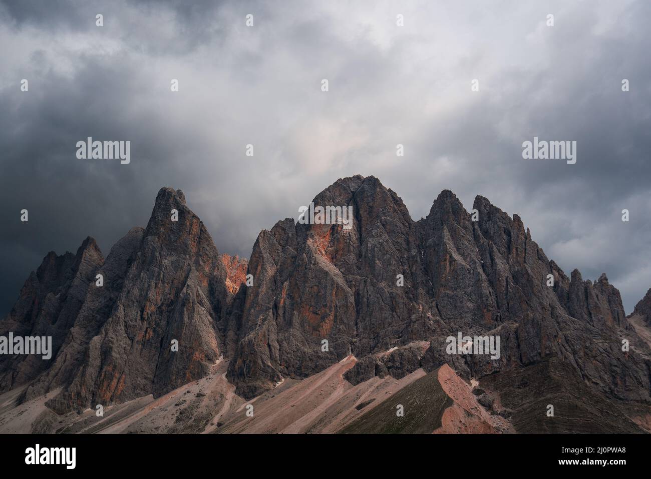 Vista del Geisler Foto Stock