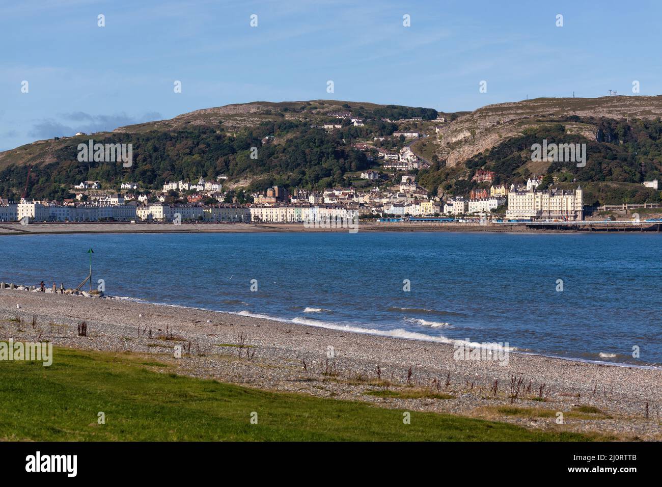 LLANDUDNO, GALLES, Regno Unito - OTTOBRE 7 : Vista di Llandudno in Galles il 7 Ottobre 2012 Foto Stock