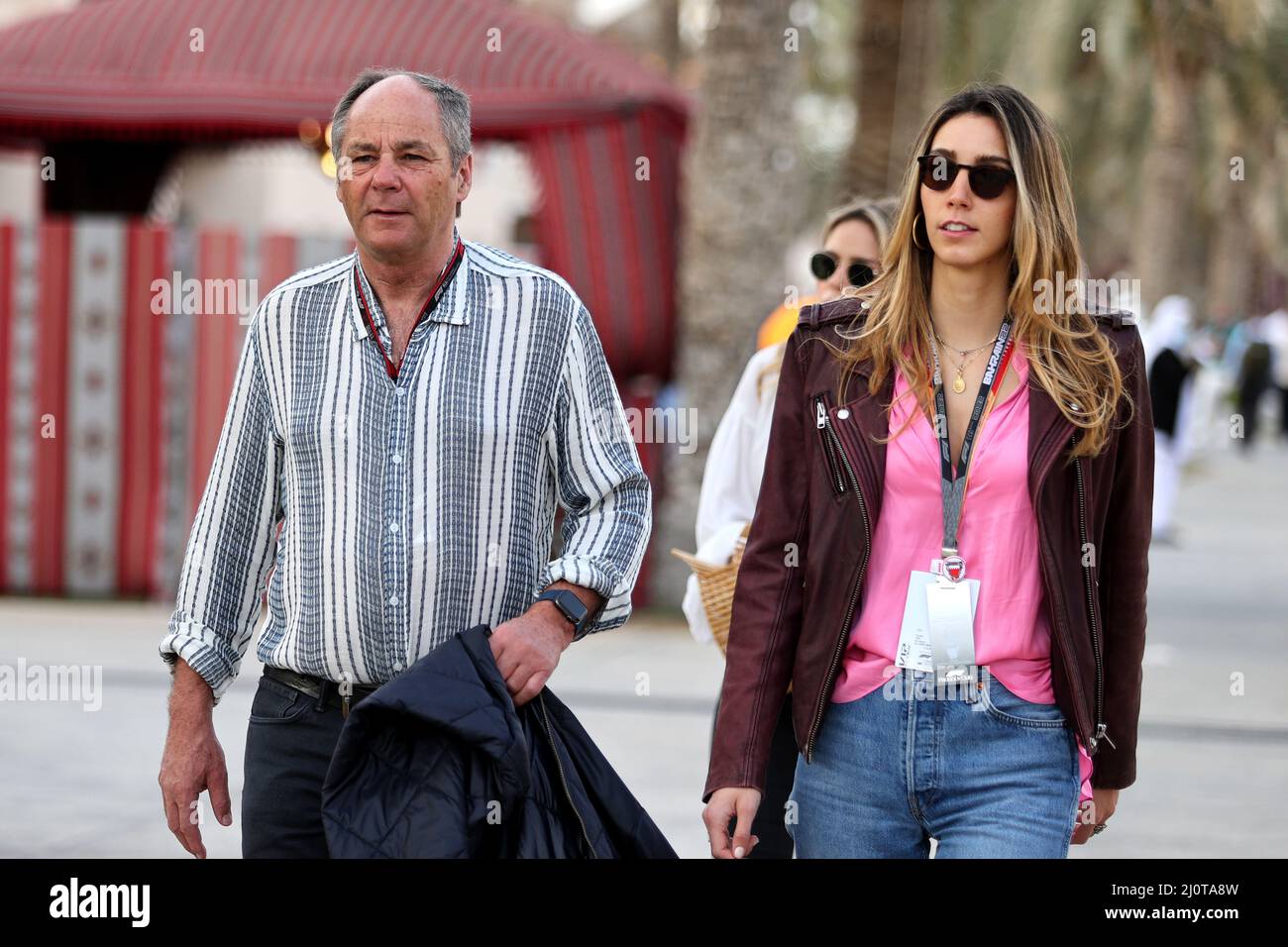 Sakhir, Bahrein. 20th Mar 2022. Gerhard Berger (AUT). 20.03.2022. Formula 1 World Championship, Rd 1, Bahrain Grand Prix, Sakhir, Bahrain, Giorno di gara. Il credito fotografico dovrebbe essere: XPB/Press Association Images. Credit: XPB Images Ltd/Alamy Live News Foto Stock