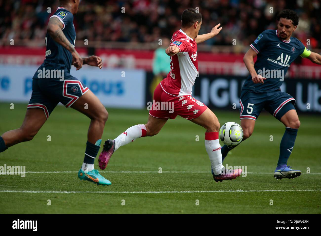 Ligue 1, PSG - Monaco Foto Stock