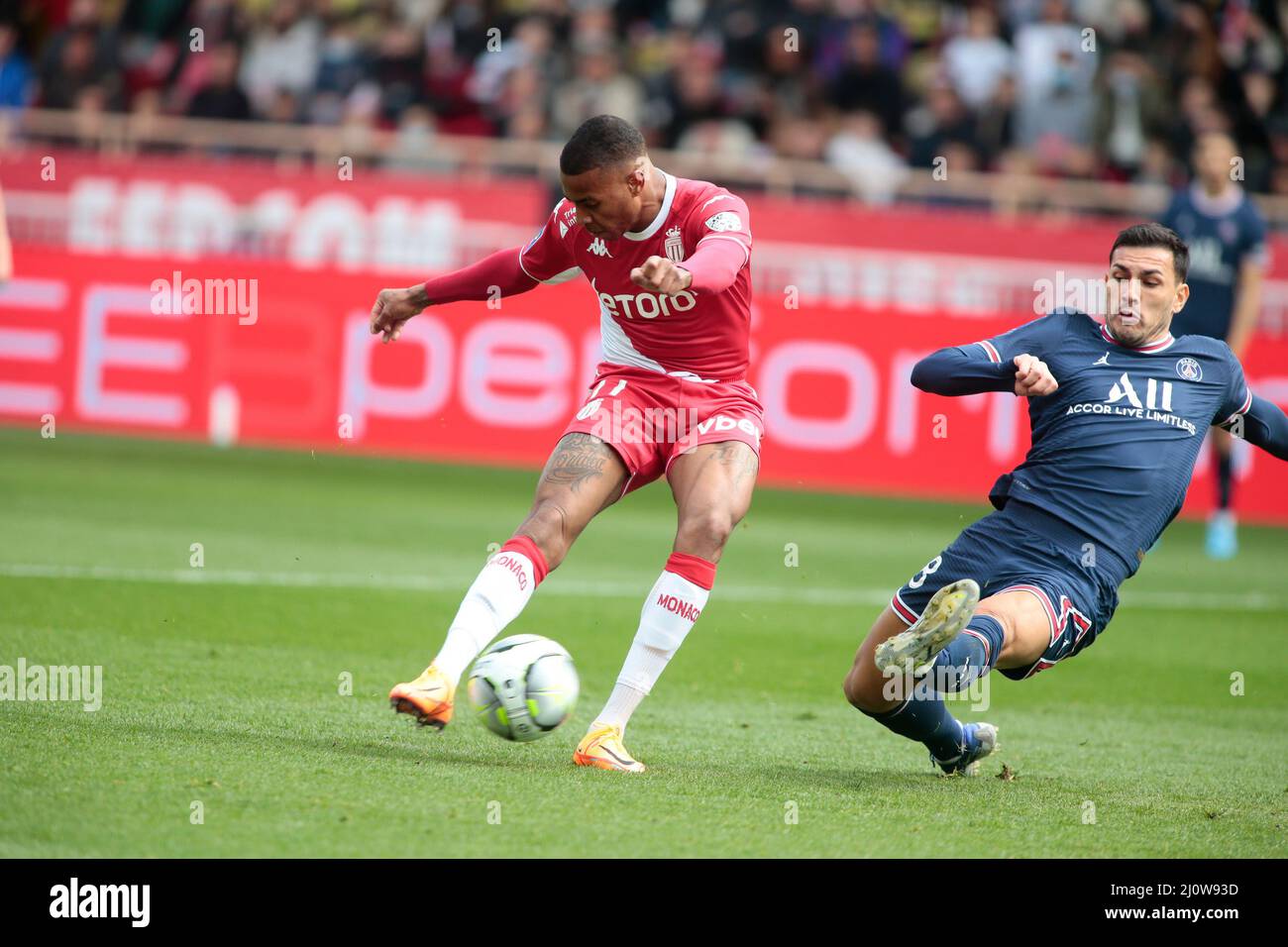 Ligue 1, PSG - Monaco Foto Stock