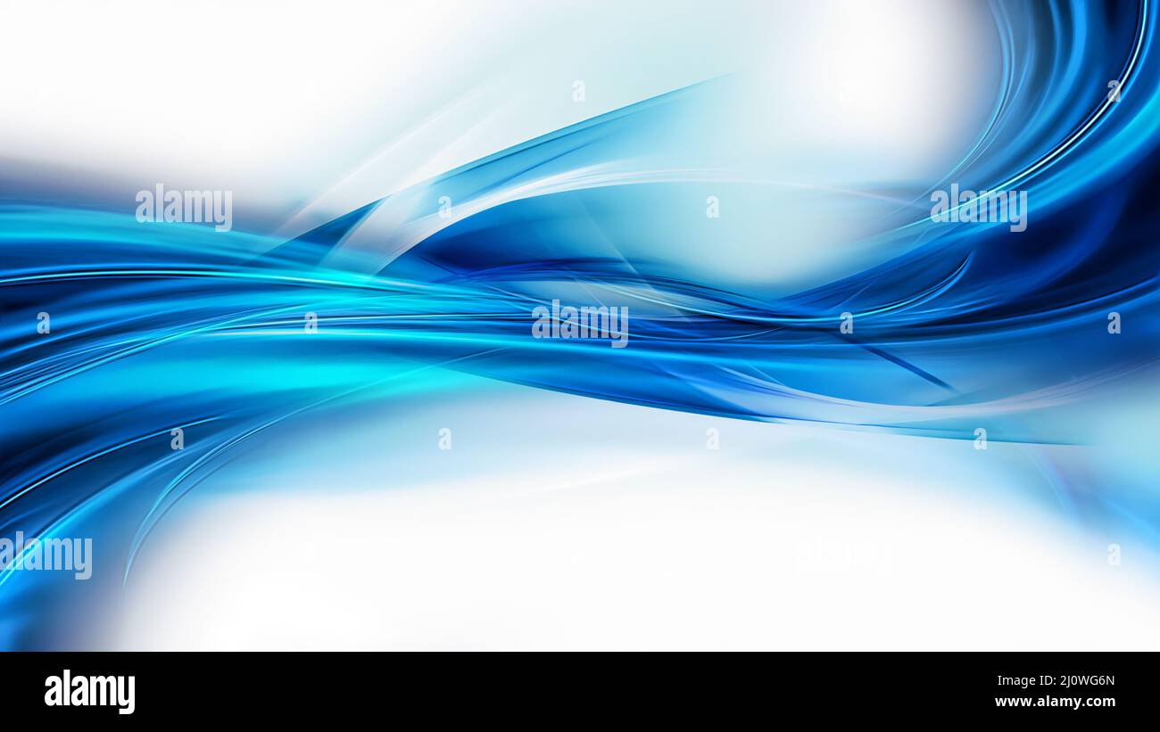 Sfondo frattale ondulato Foto Stock