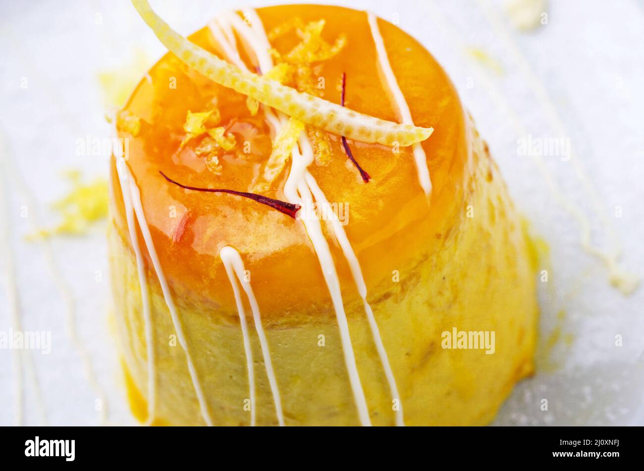 Gelatina di mango Foto Stock