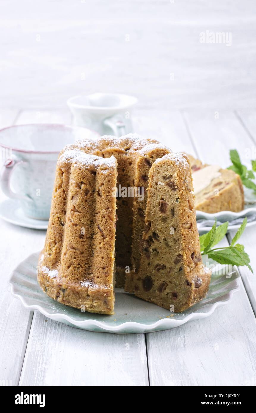 Torta di Bundt Foto Stock