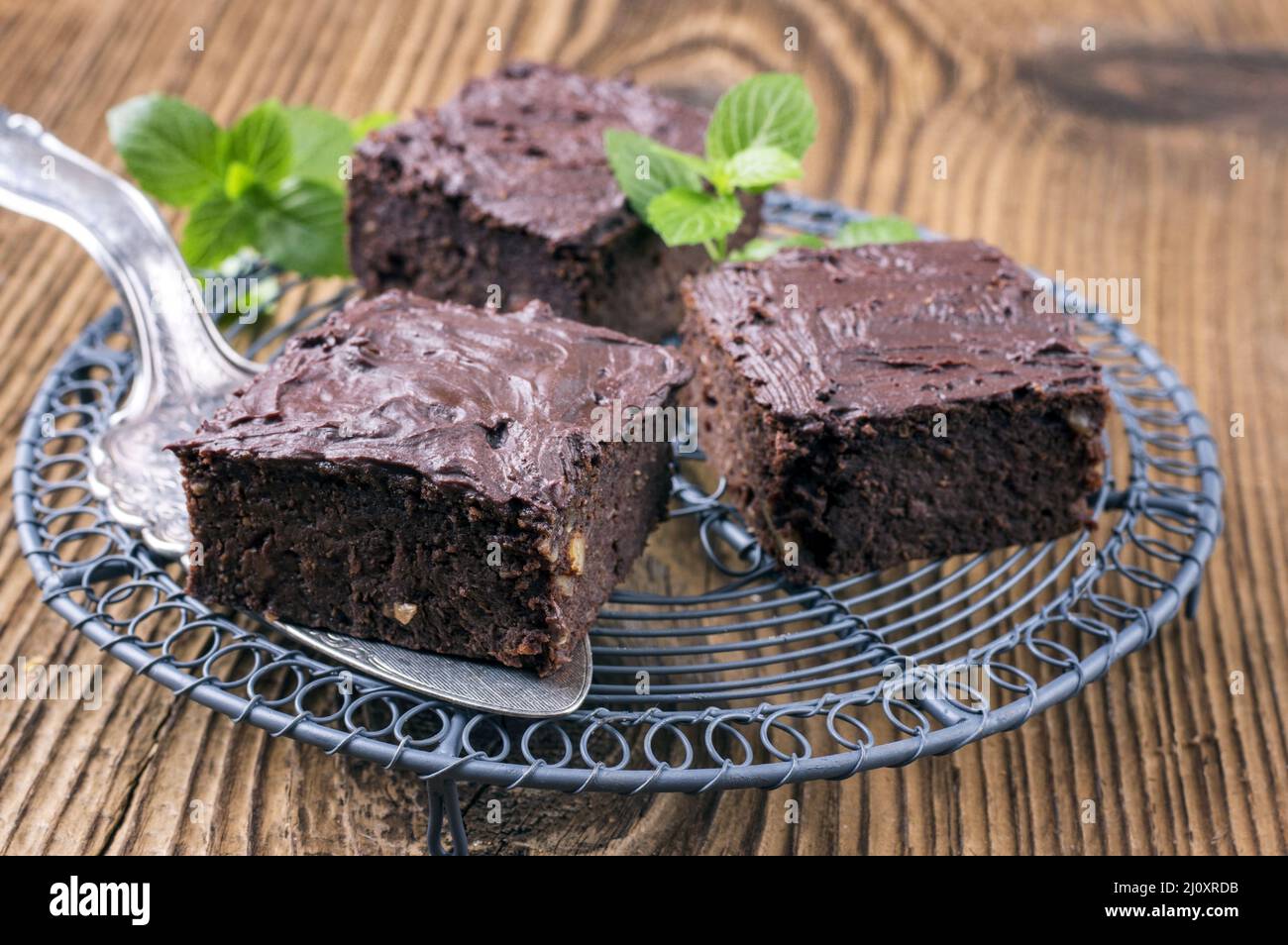 Brownies Foto Stock