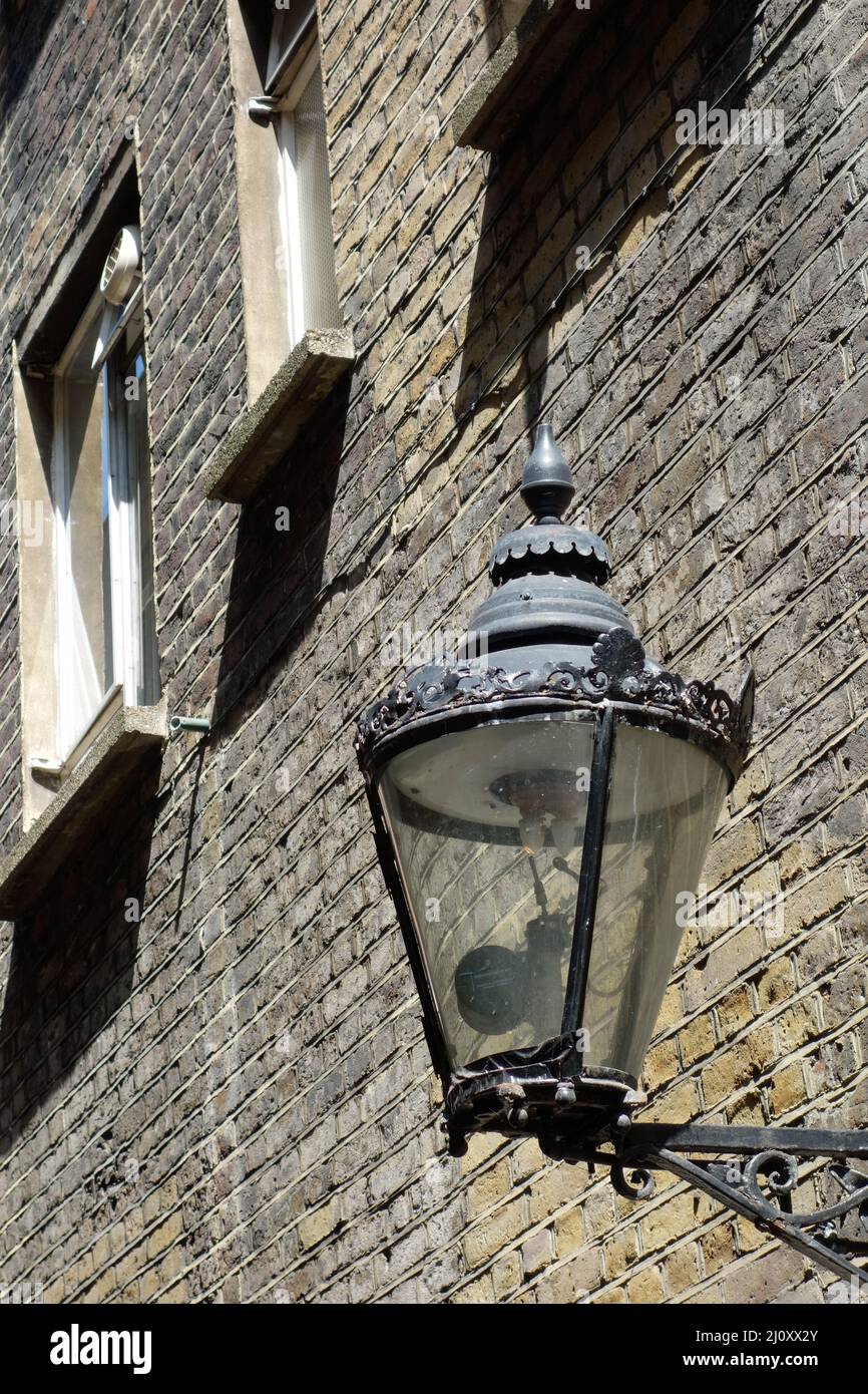 LONDRA, Regno Unito - LUGLIO 27 : lampada a gas a Londra, Regno Unito il 27 luglio 2013 Foto Stock