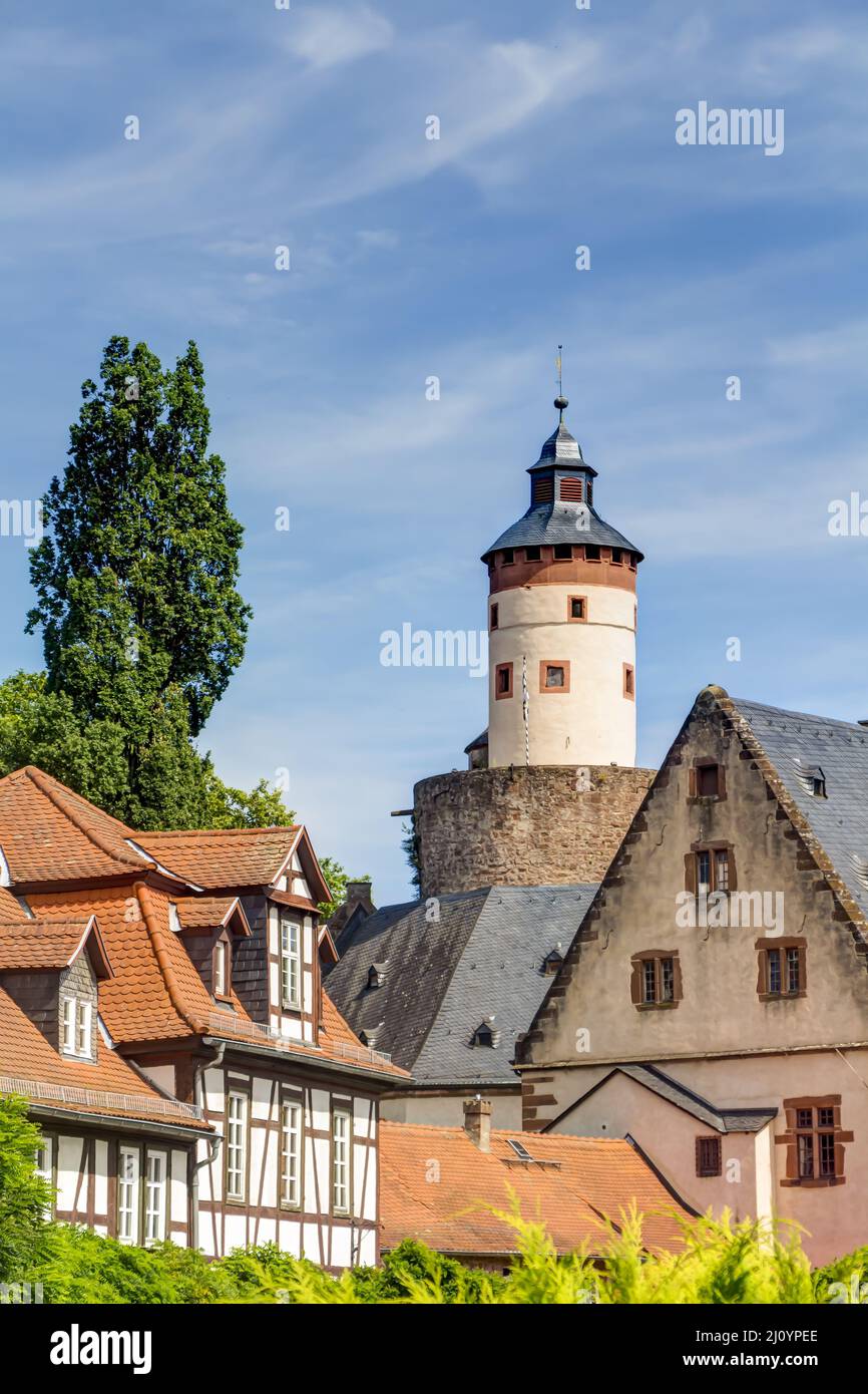 Castello di Budingen nel Wetteraukreis, Assia Foto Stock