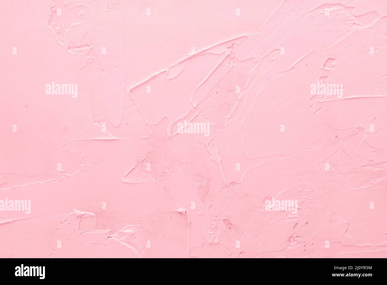 Gelato alla fragola sfondo texture Foto Stock