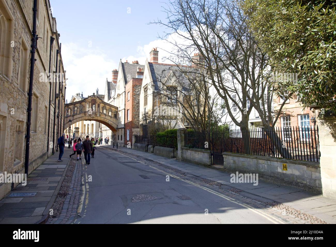 Hertford Bridge Oxford Foto Stock