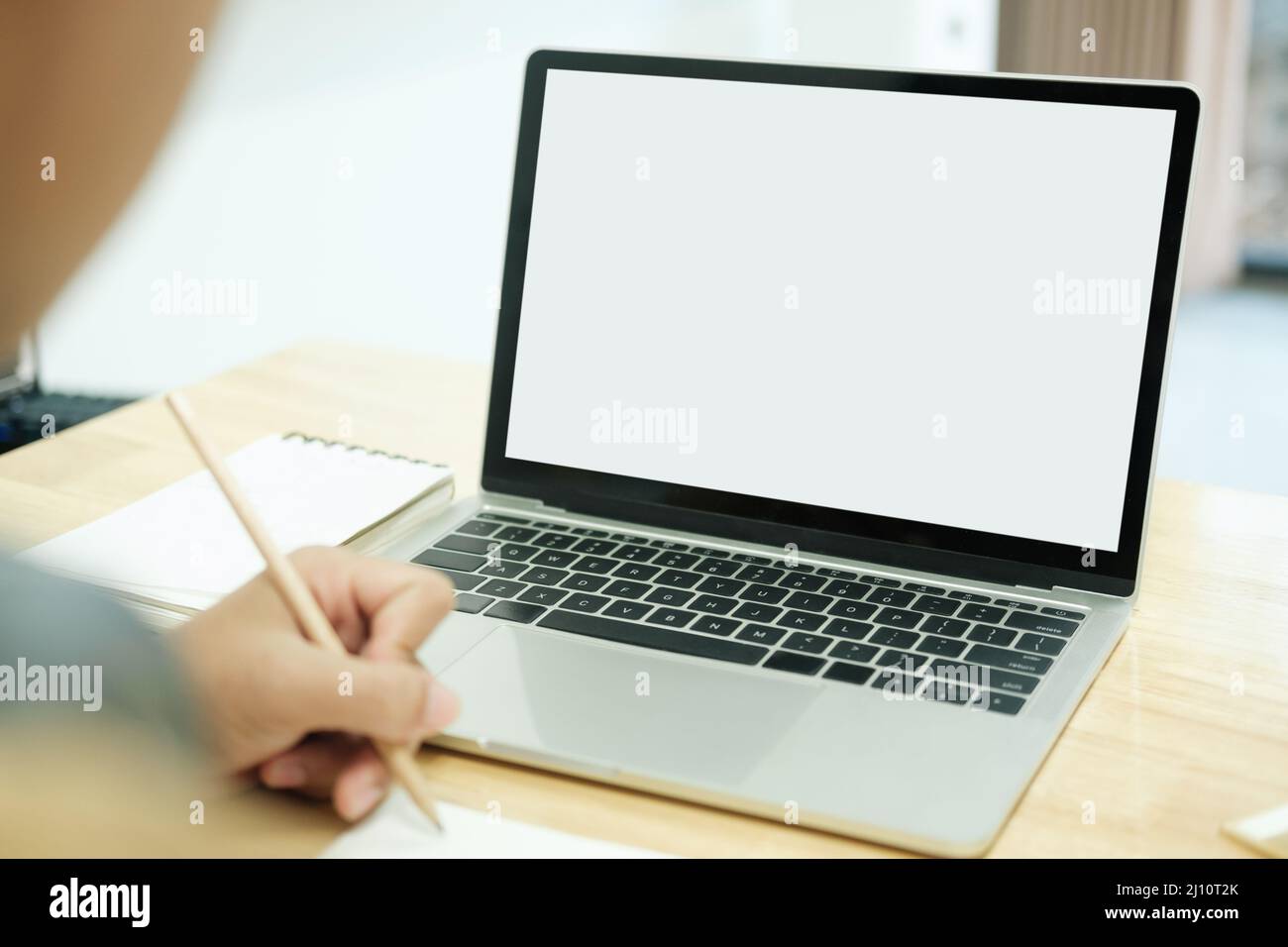 Connessione online per la formazione online e il lavoro online. Foto Stock