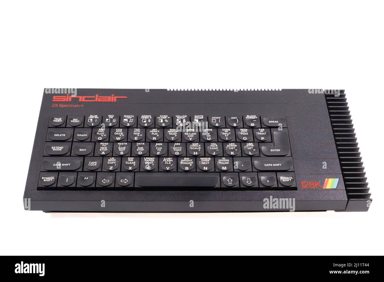Sinclair ZX Spectrum+ 128k - ultimo dei prodotti originali Sinclair prima che l'azienda fosse venduta ad Amstrad Foto Stock
