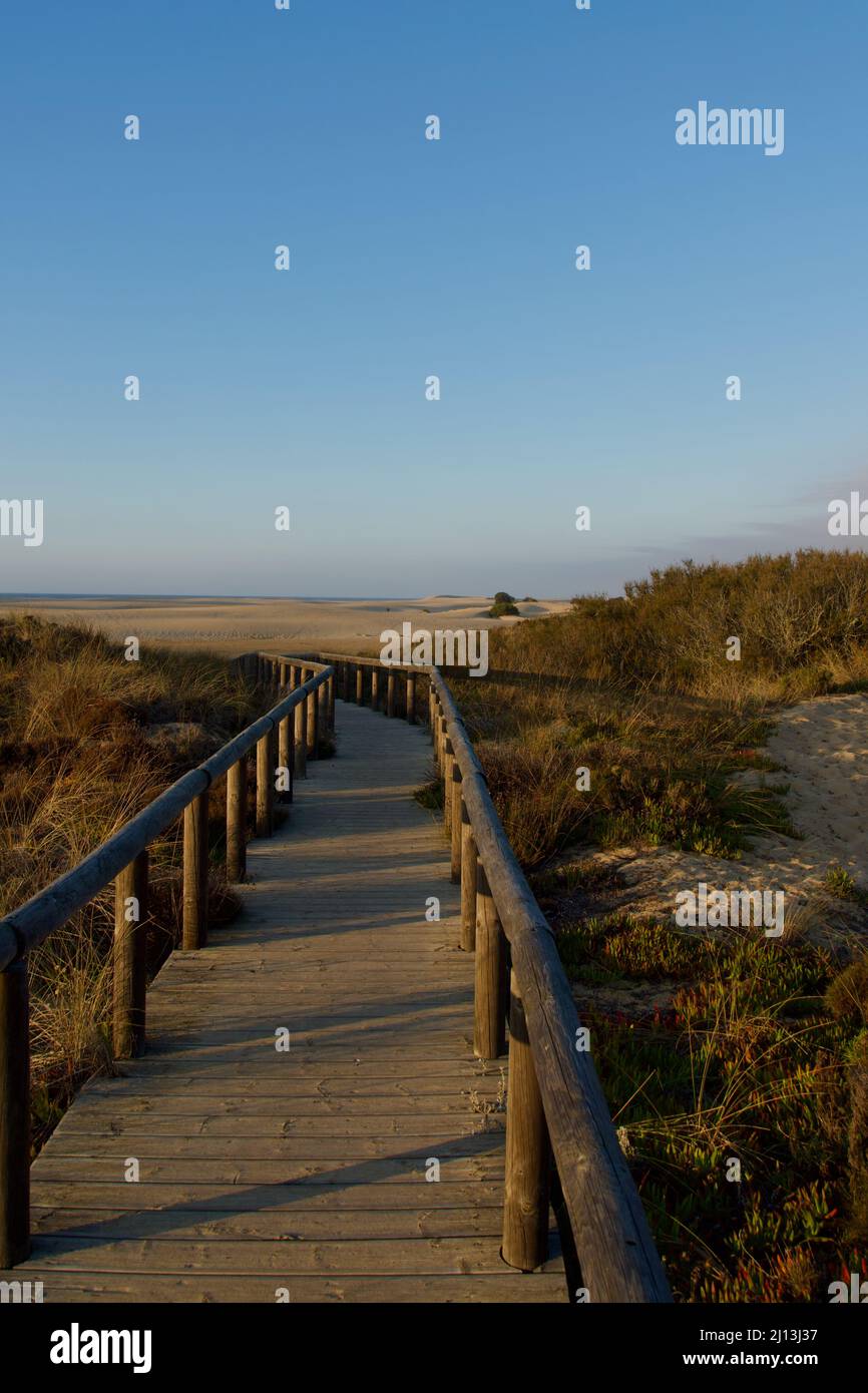 Beachwalk Foto Stock