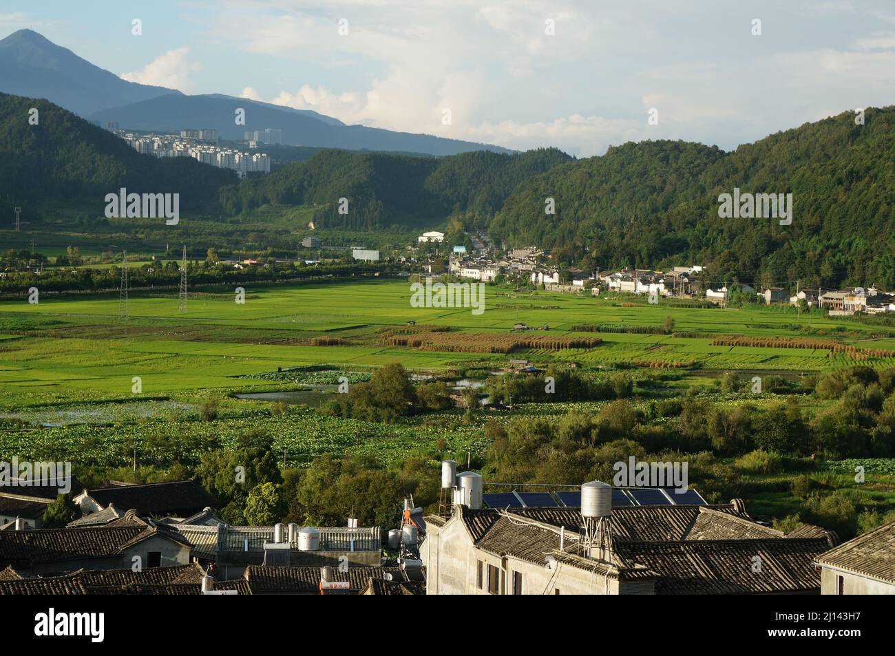 Sviluppo urbano Cina Foto Stock