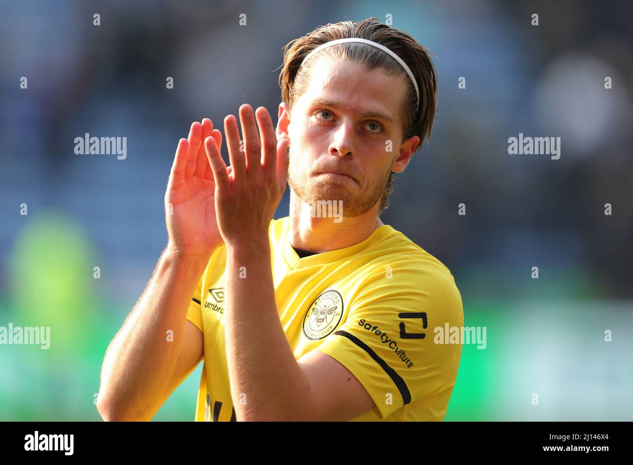 MATHIAS JENSEN, BRENTFORD FC, 2022 Foto Stock