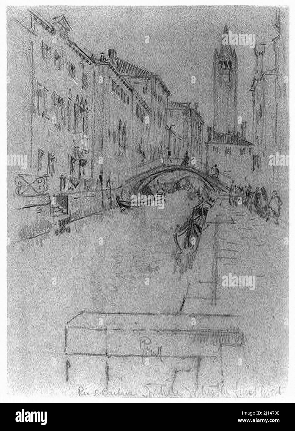 Arte vintage da tutta Italia Foto Stock