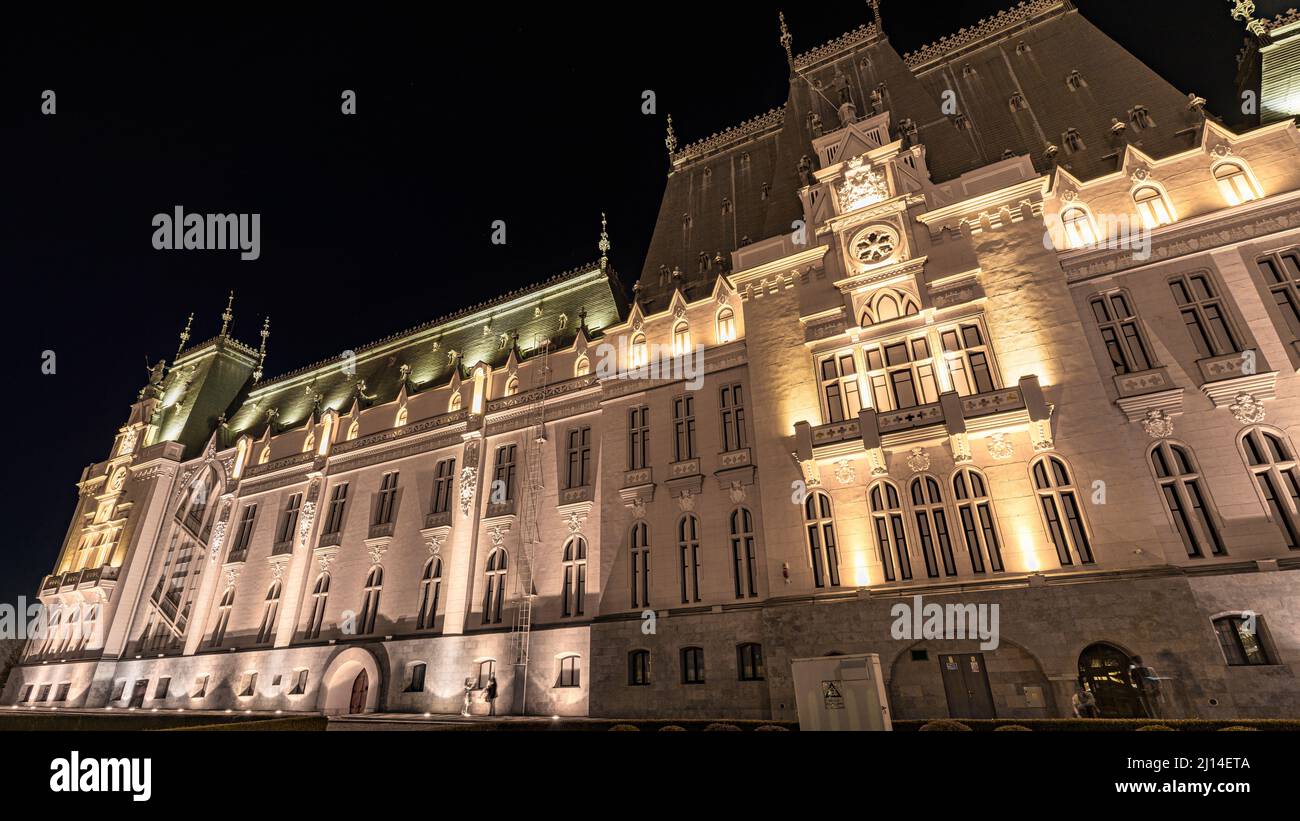 Foto del Palazzo di cultura Iasi Foto Stock