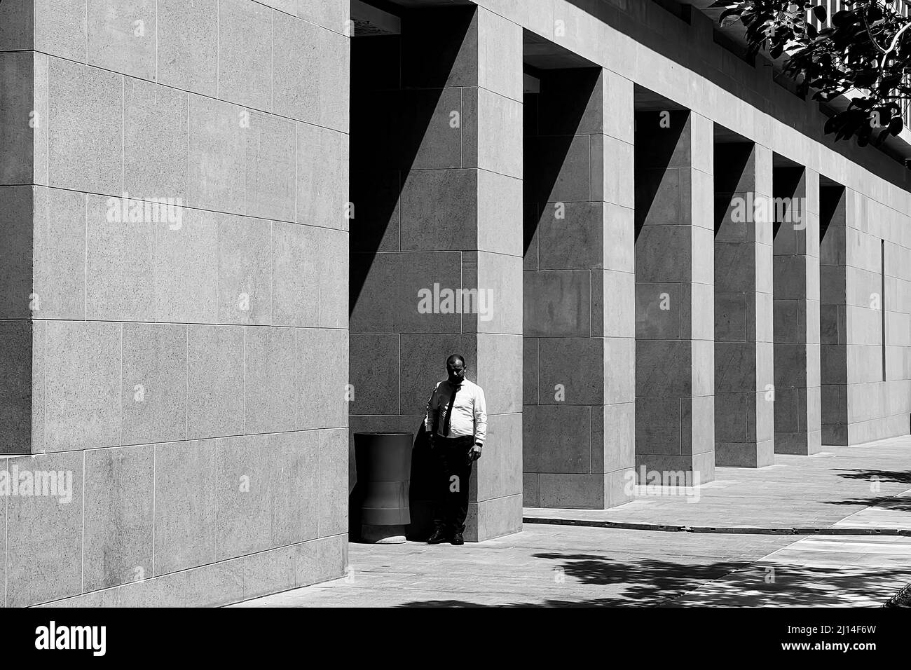 Edificio architettura del centro di Mushreib. Msheireb Newley sviluppare la città del Qatar Foto Stock