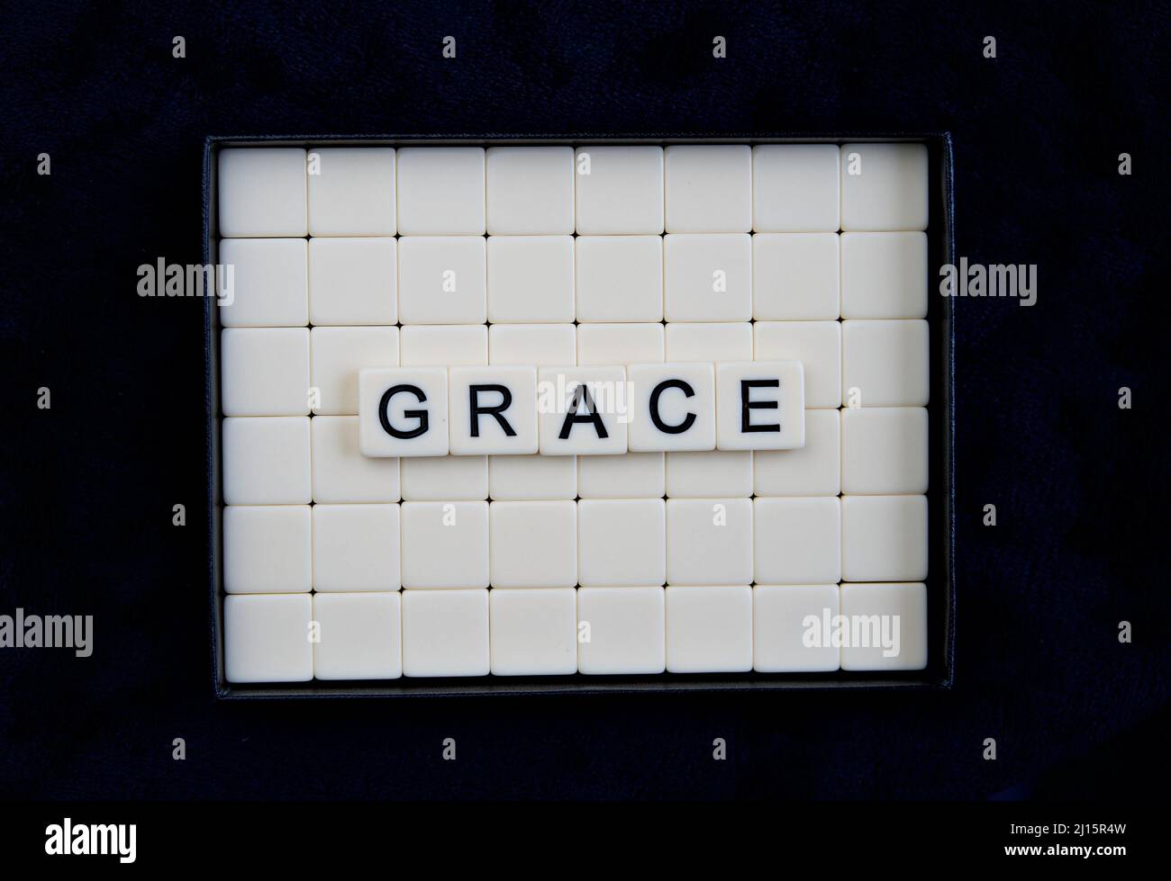 Grazia: Parole costituite da combinazioni di lettere Foto Stock