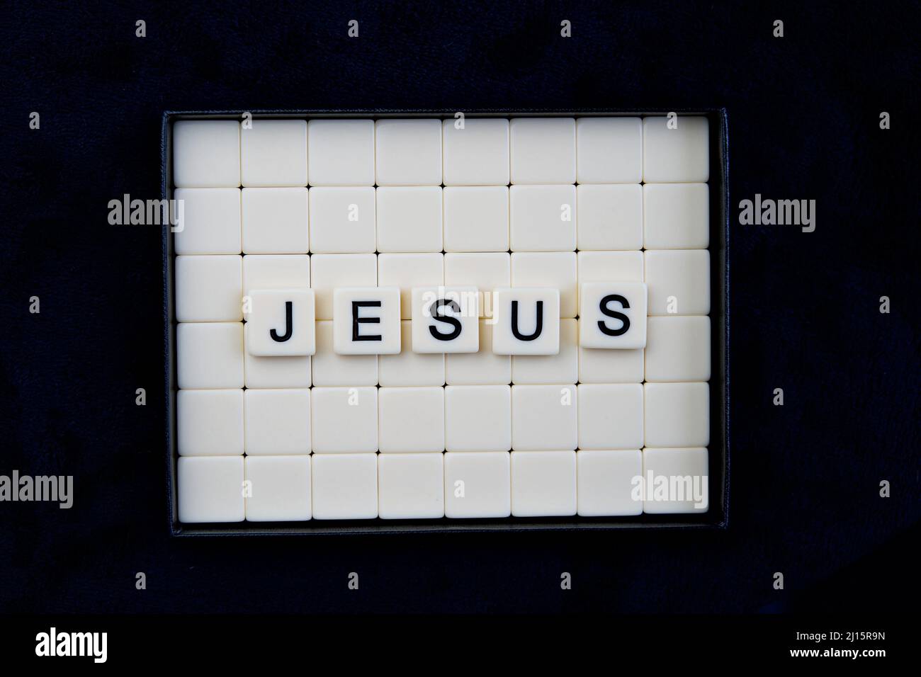 Gesù: Parole costituite da combinazioni di lettere Foto Stock