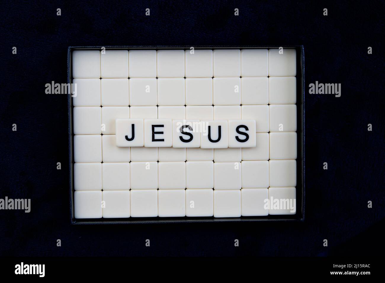 Gesù: Parole costituite da combinazioni di lettere Foto Stock