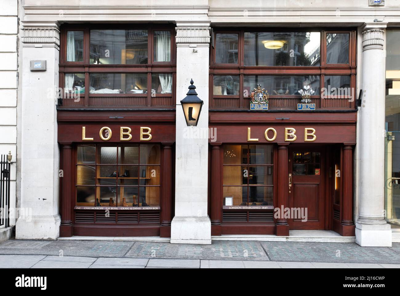 John Lobb, Schaufenster Foto Stock