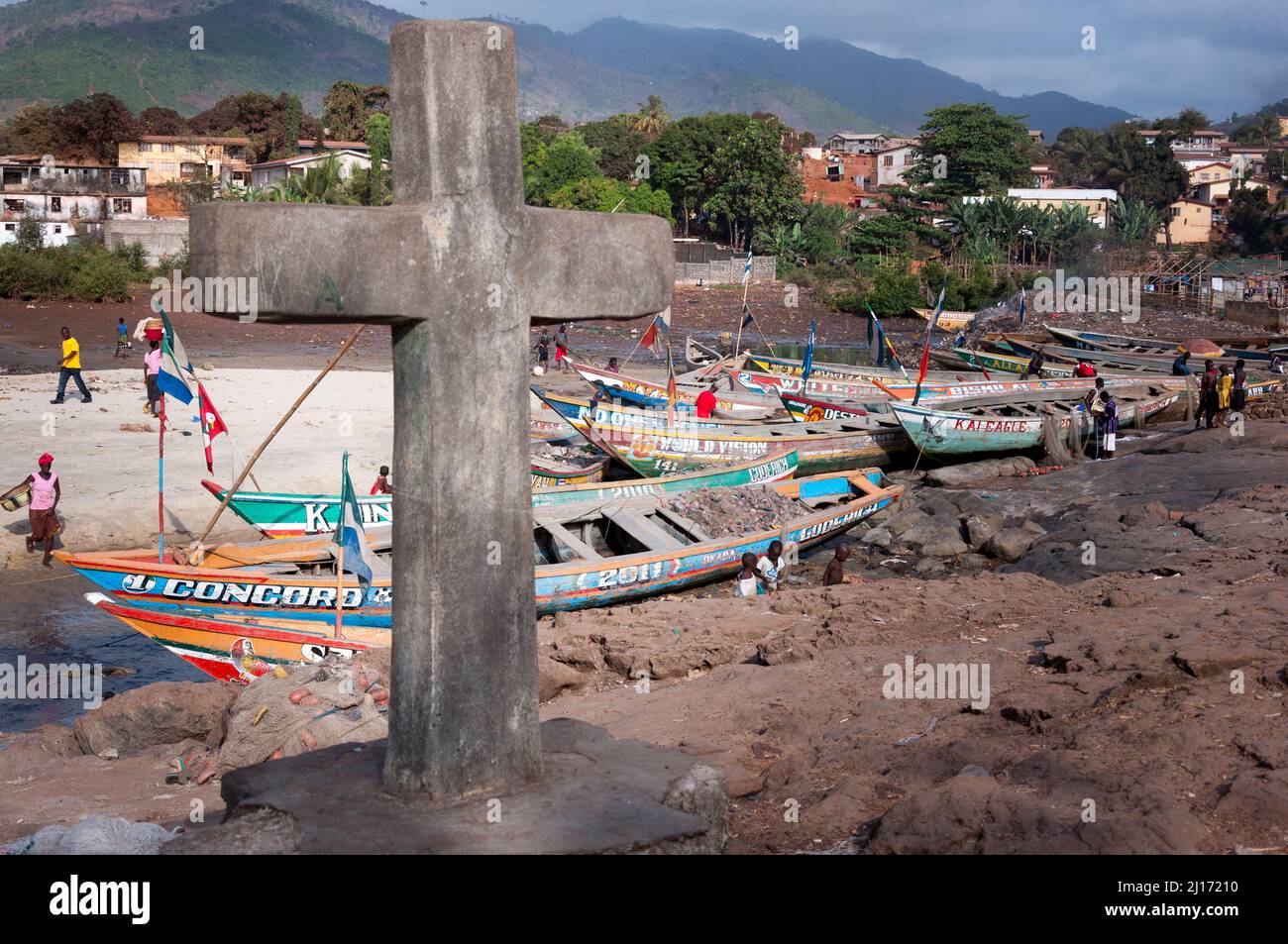 Freetown, Sierra Leone Foto Stock