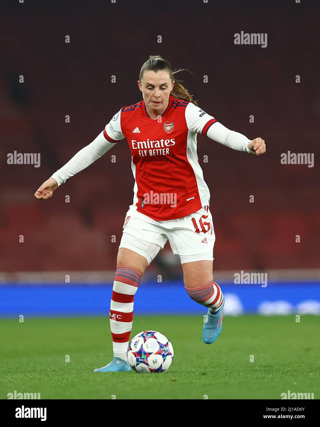 Londra, Inghilterra, 23rd marzo 2022. Noell Maritz dell'Arsenal durante la partita della UEFA Womens Champions League all'Emirates Stadium di Londra. Il credito d'immagine dovrebbe leggere: David Klein / Sportimage Credit: Sportimage/Alamy Live News Foto Stock