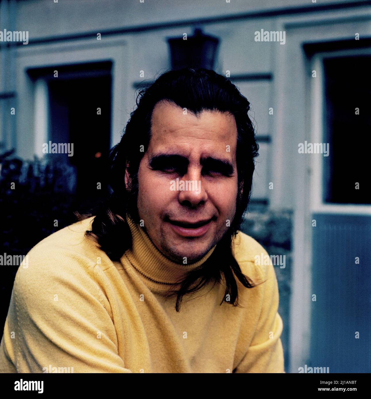 Tom Krause, finnischer Opern- und Liedersänger in der Stimmlage Bassbariton, Österreich um 1974. Foto Stock