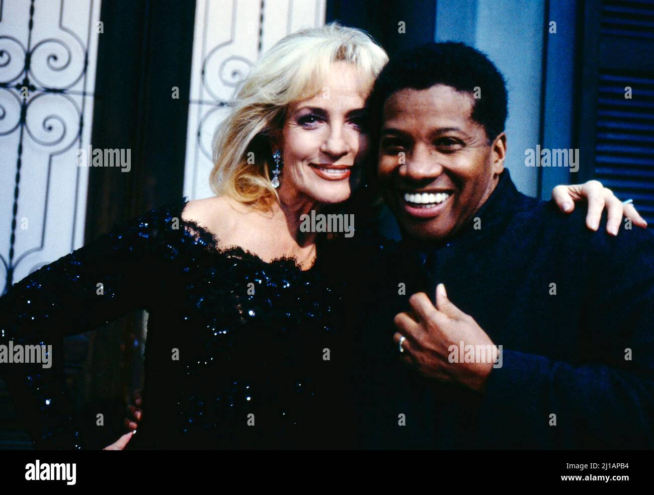 Dagmar Koller, Österreichische Sängerin, Schauspielerin und Tänzerin, mit Charles Williams in der Show 'Fascination - Evergreens mit Flair', Deutschland 1992. Foto Stock