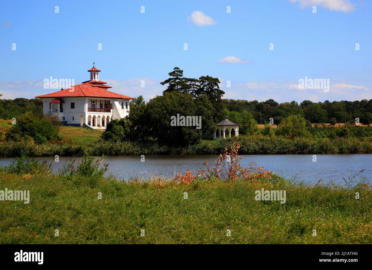 Kloster Cernica, Manastirea Cernica, am östlichen Stadtrand von Bukarest, Monastero di Rumänien / Cernica, Manastirea Cernica, nella periferia orientale Foto Stock