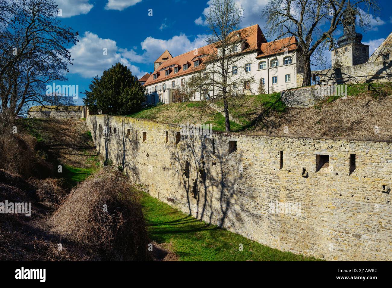 Il castello di Querfurt in SassoniaAnhalt è il più grande e più antico