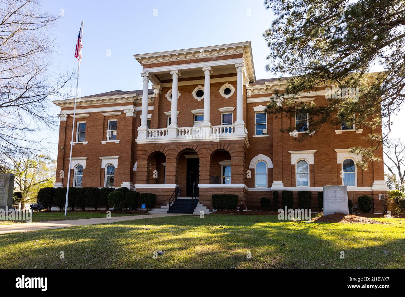 Collins, MS - 23 marzo 2022: Tribunale della contea di Covington Foto Stock