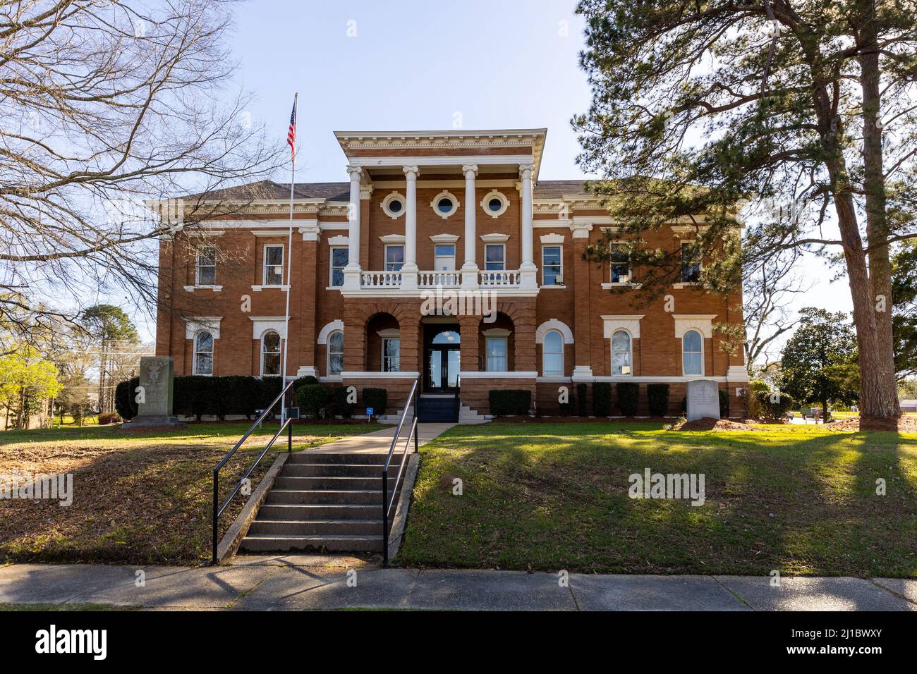 Collins, MS - 23 marzo 2022: Tribunale della contea di Covington Foto Stock