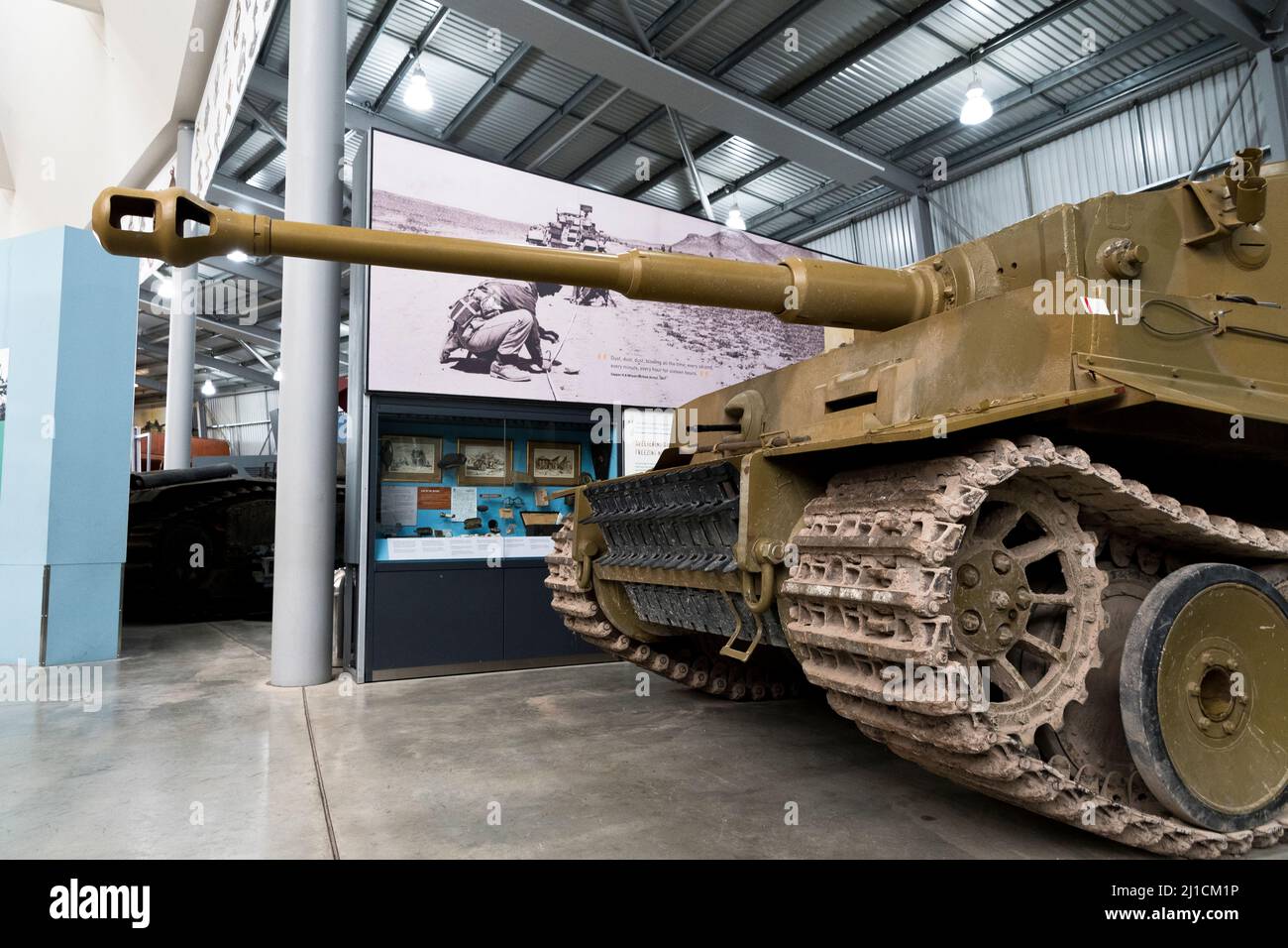 Tiger 131 Tank al Bovington Tank Museum, Dorset Foto Stock