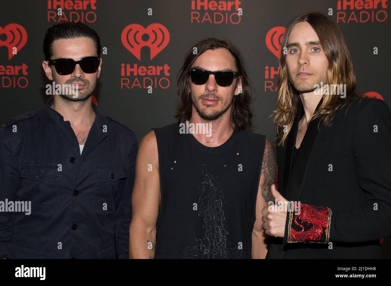 LAS VEGAS, NV - 21 settembre: 30 secondi a Marte foto al iHeart radio Music Festival alla MGM Grand Garden Arena di Las Vegas il 21 settembre 2013 a Las Vegas, Nevada. RDKabik / MediaPunch Inc. Foto Stock