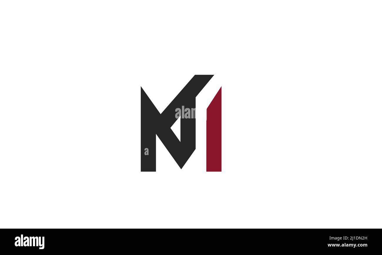 Lettere alfabetiche iniziali logo monogramma MT, TM, M e T. Illustrazione Vettoriale