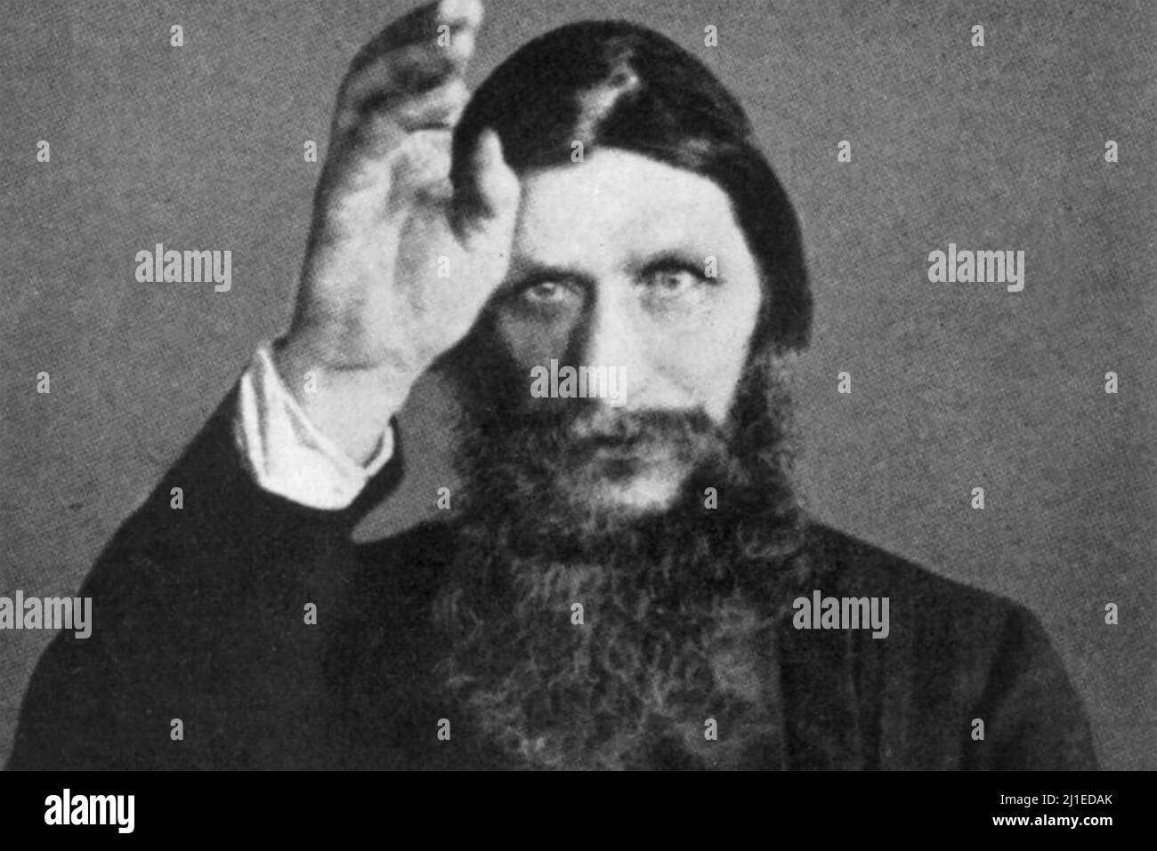 GRIGORI RASPUTIN (1869-1916) mistico russo Foto Stock
