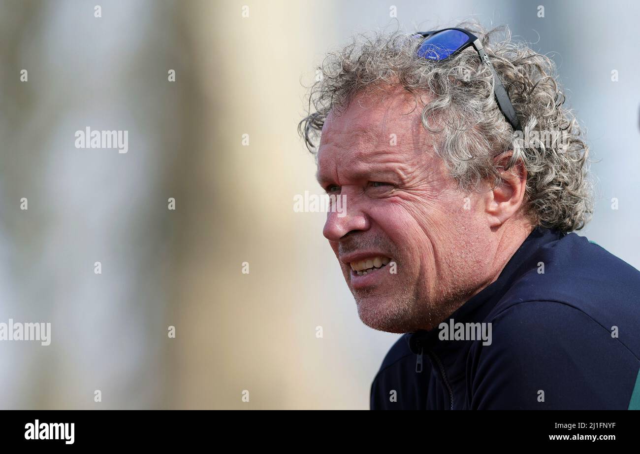 Bochum, Germania. 25th Mar, 2022. Primo : 03/25/2022, Fuvuball, 1.Bundesliga, stagione 2021/2022, test match, VFL Bochum - Heracles Almelo Alfred NIJHUIS as Observer Credit: dpa/Alamy Live News Foto Stock