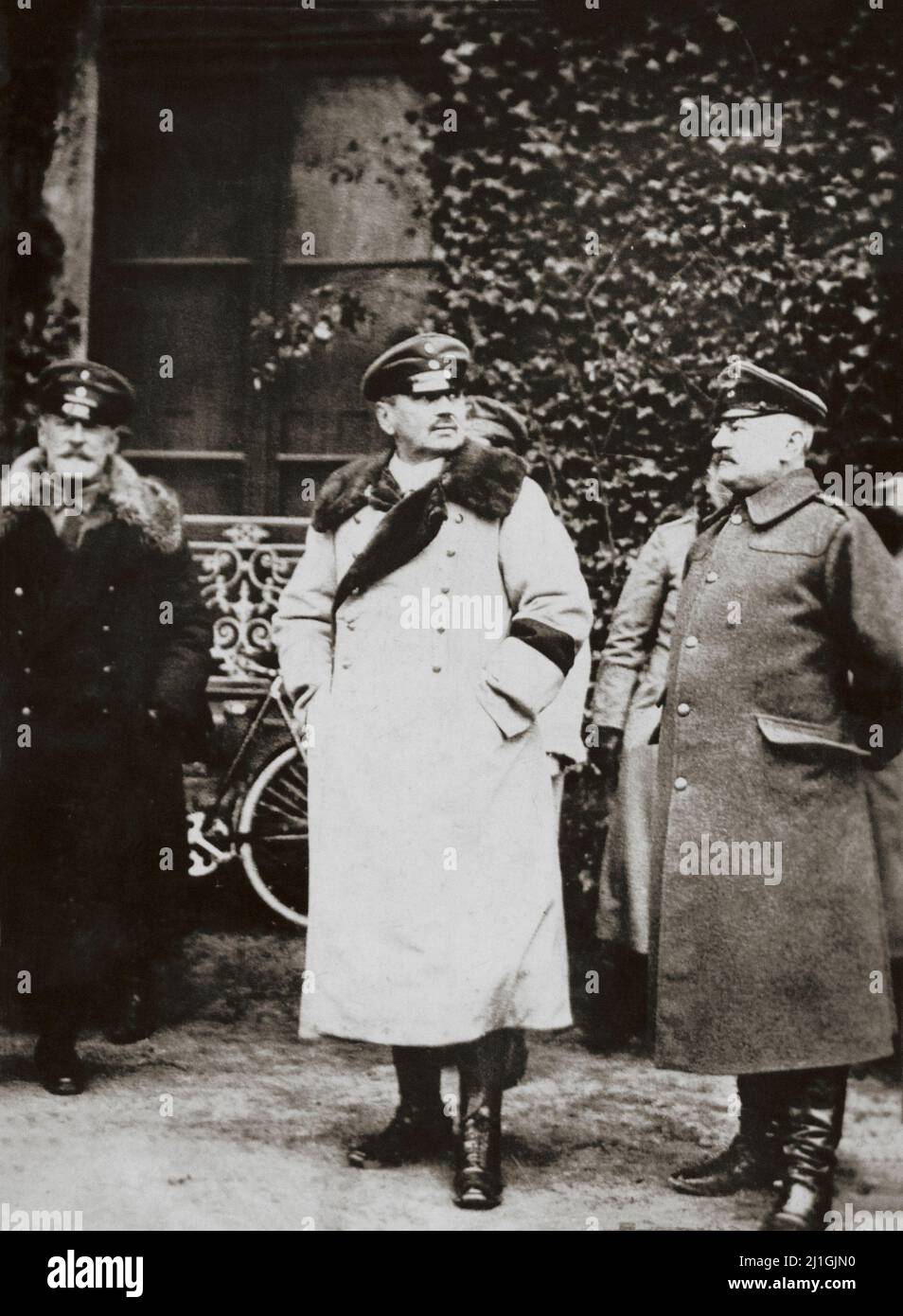 Ritratto d'epoca di Alexander von Kluck. Alexander Heinrich Rudolph von Kluck (1846 – 1934) è stato un generale tedesco durante la prima guerra mondiale 1916 Foto Stock